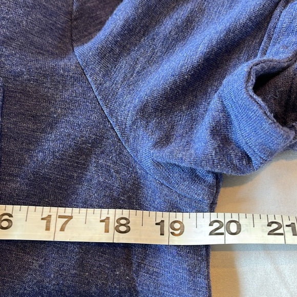 Jessica Simpson Women’s Pocket Blue Violet  T Shirt Dress size Large - Picture 6 of 9